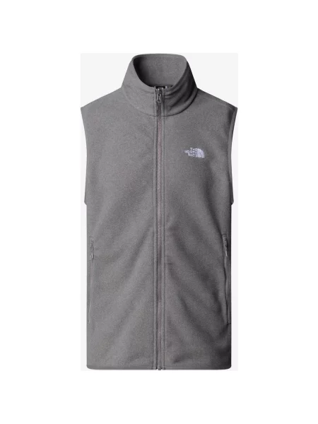 Kamizelka The North Face Glacier Fleece Cień XL szary