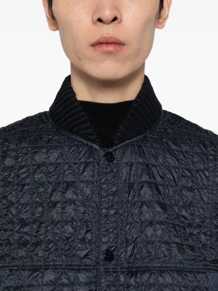 Vestă Stone Island cu strasuri albastru