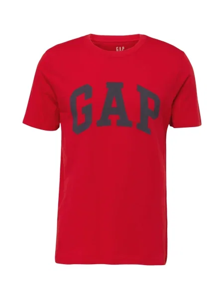GAP Tricou EVERYDAY albastru porumbel roșu