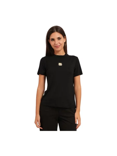 Koszulka Armani Exchange z logo czarna