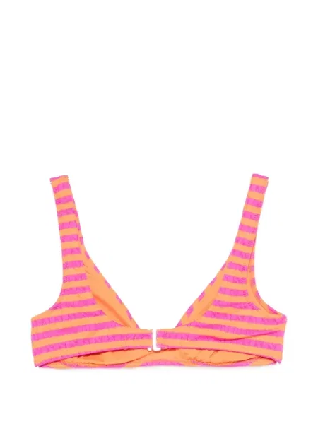 Bikini Polo Ralph Lauren cu dungi cu broderie albastru