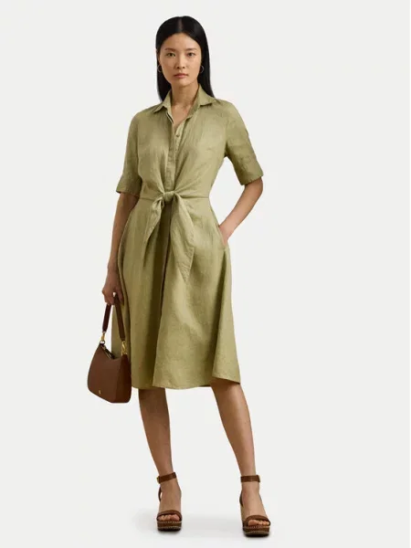 LAUREN RALPH LAUREN Sukienka koszulowa zielony