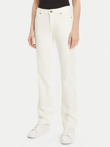 Guess Jeans Blugi Skinny Fit alb