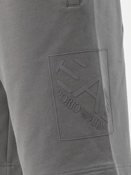 Шорты Ea7 Emporio Armani серые
