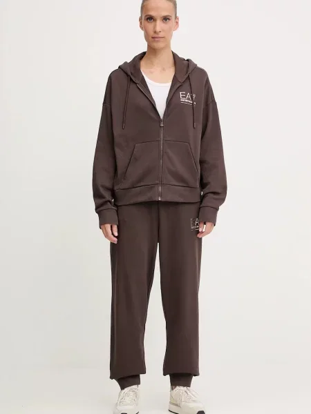 Trenirka Emporio Armani rjava