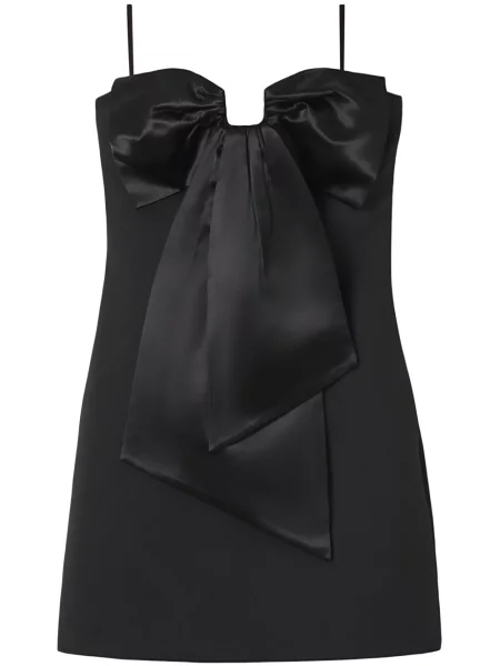 Rochie mini Marc Jacobs cu funde de costum negru