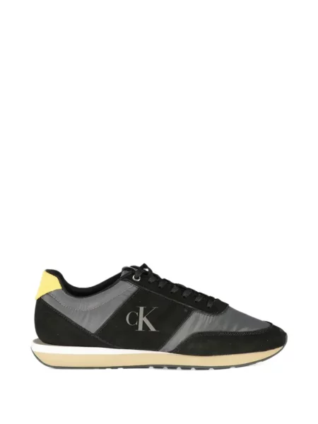 Sneakerși Calvin Klein cu imagine negru