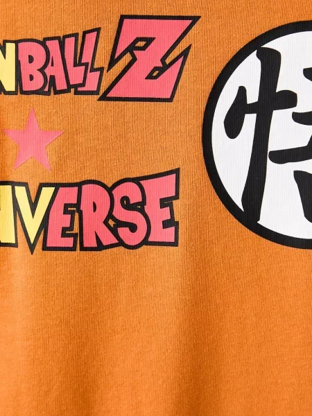 Converse férfi póló x Dragon Ball Z narancsszínű