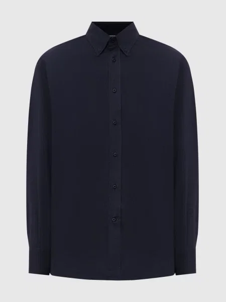 Сорочка Brunello Cucinelli синя