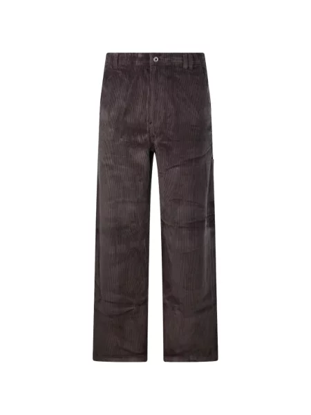 Pantaloni Coor de catifea cord gri