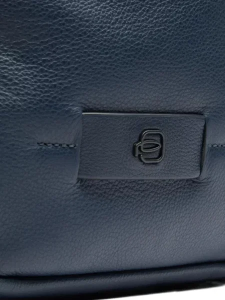 Rucsac Piquadro din piele albastru