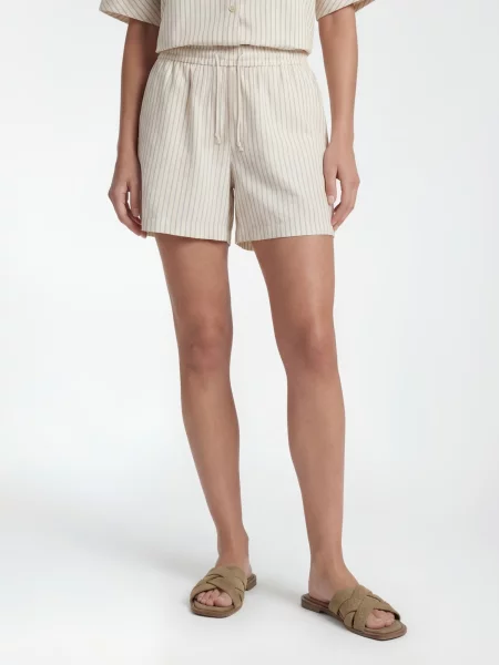 AMALY Pantaloni murdar alb