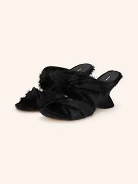 Dries Van Noten Mules černá