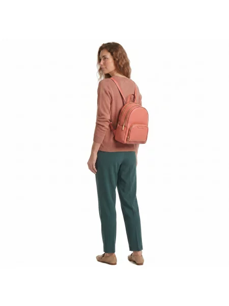 Rucsac Michael Michael Kors portocaliu
