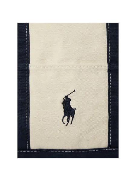Polo Ralph Lauren Torebka Kremowy beżowa