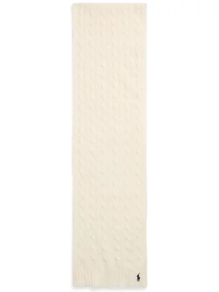 Fular Polo Ralph Lauren Écru bej