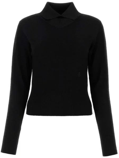 Pulover Jil Sander lung negru