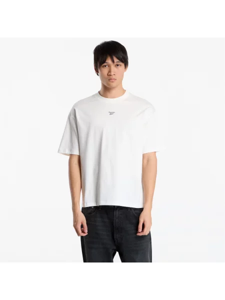 Tricou Reebok Elevated Varsity Boxy T-Shirt Chalk S