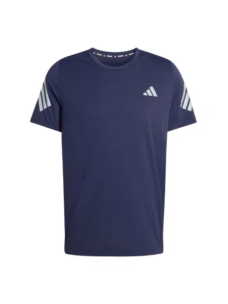 ADIDAS PERFORMANCE Tricou funcțional albastru marin / deschis gri