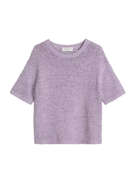 Dzianinowy sweter Marc O'polo fioletowy