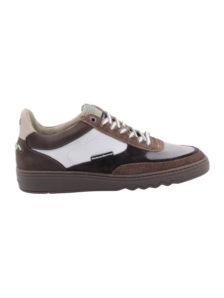 Sneakersy Floris Van Bommel casual brązowe