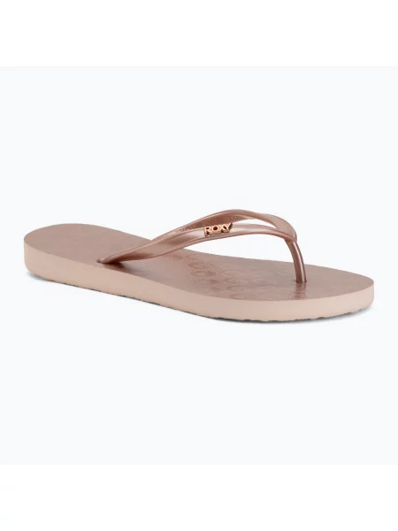 Gyerek flip-flopok ROXY Viva VI rose gold. Méret: 35 EU rózsaszín