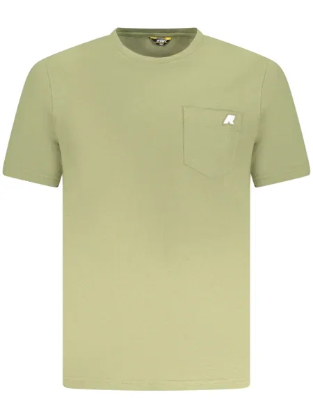 Tricou K-way scurt verde