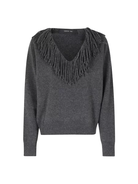 Sweter Federica Tosi szary