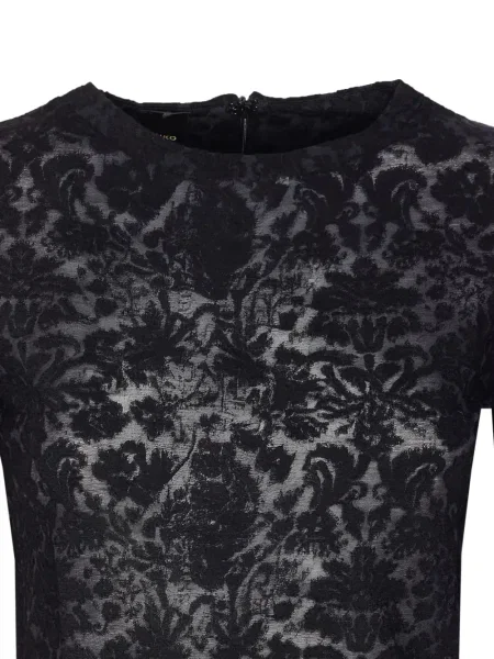 Top Pinko lung negru