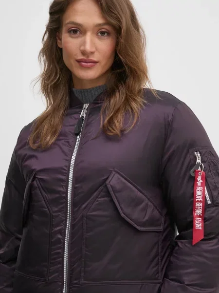 Alpha Industries Jakna ljubičasta