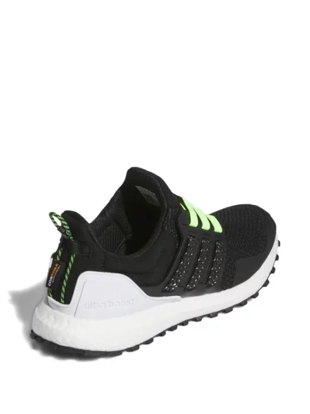 Pruhované trekkingové lněné tenisky Adidas UltraBoost šedé