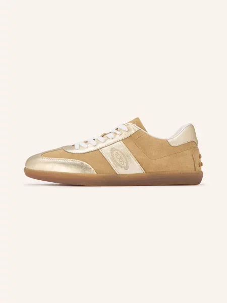Tod's Tenisky světle hnědá zlatá