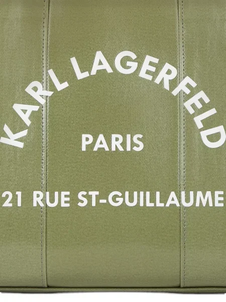 Geantă Karl Lagerfeld verde