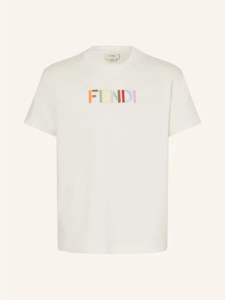Fendi Koszulka weiss biała