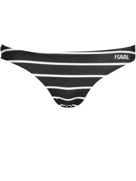 Costum de baie Karl Lagerfeld Beachwear negru