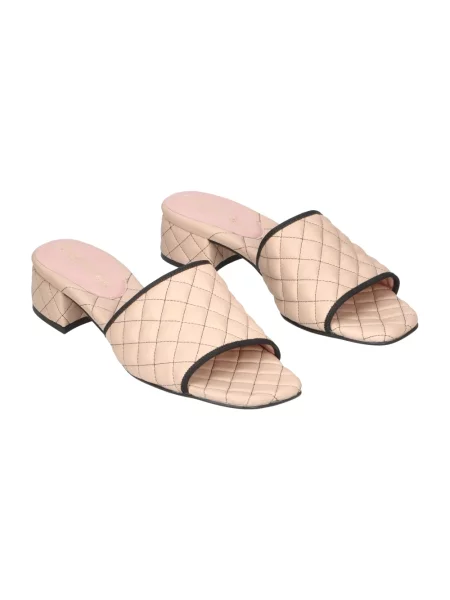 Chodaki Pretty Ballerinas biznesowe beżowe