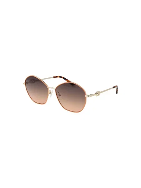 Guess okulary przeciwsłoneczne złoty żółte