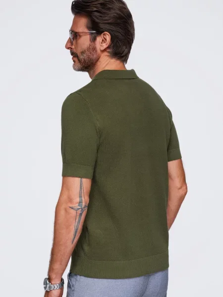 Polo majica Ombre siva