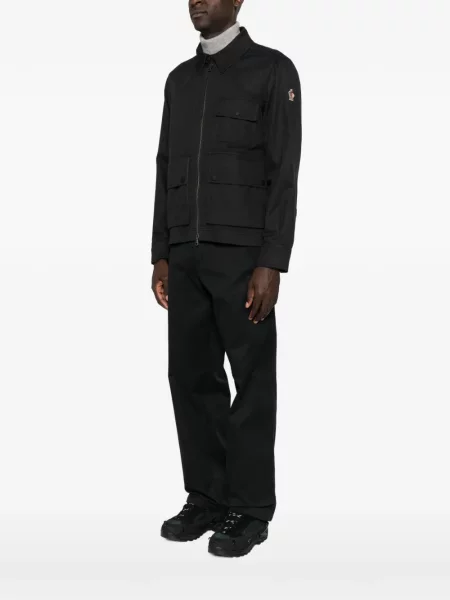 Geacă cămașă Moncler Grenoble negru