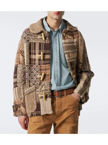 Cardigan Rrl de lână maro