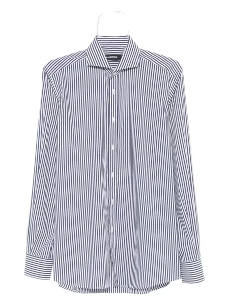 Pruhovaná košile Karl Lagerfeld modrá