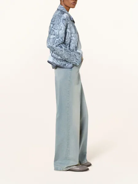 Marc Cain Džíny S Širokými Nohavicemi Welkom blue denim modré