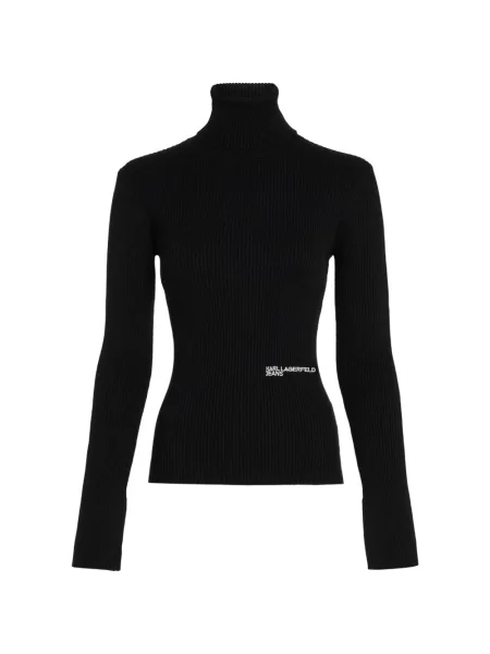 Ușor pulover Karl Lagerfeld Jeans negru