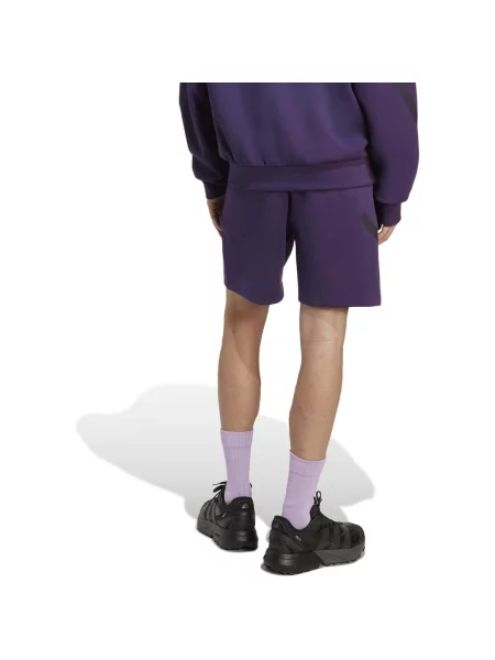 Kratke hlače Adidas ljubičasta