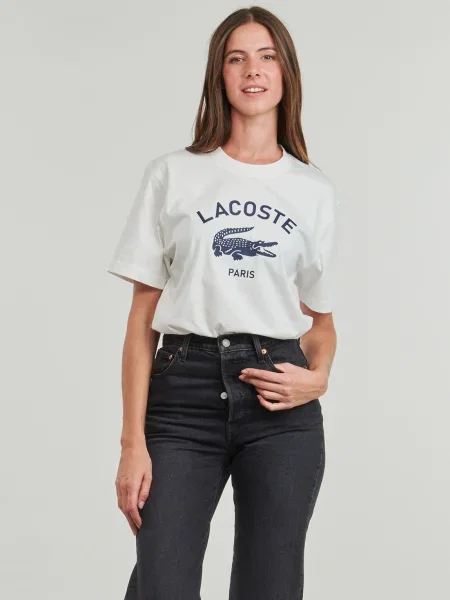 Tricou Lacoste alb