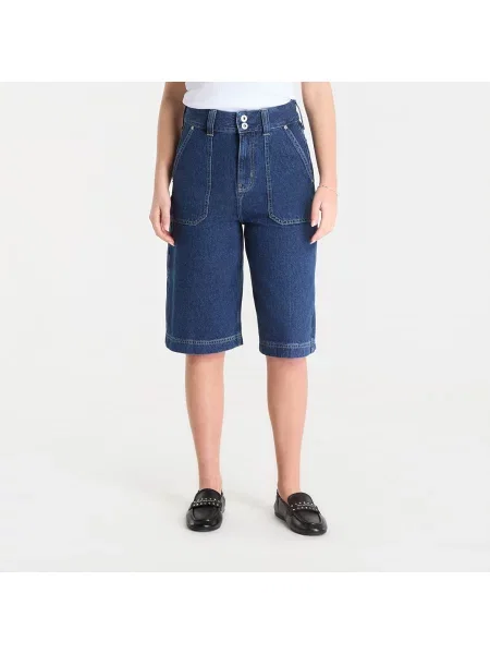 Szorty Karl Lagerfeld Jeans Denim Bermuda Stone Blue 29 niebieskie