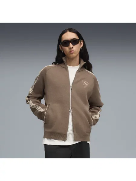 Kurtka PUMA × REPRESENT T7 Odzież S brązowy