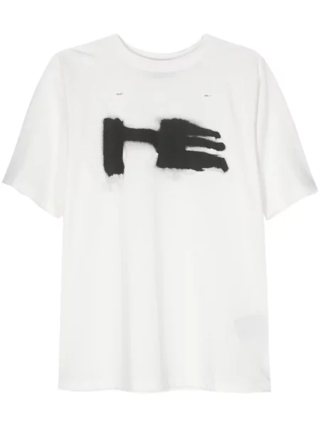 Tricou Heliot Emil alb