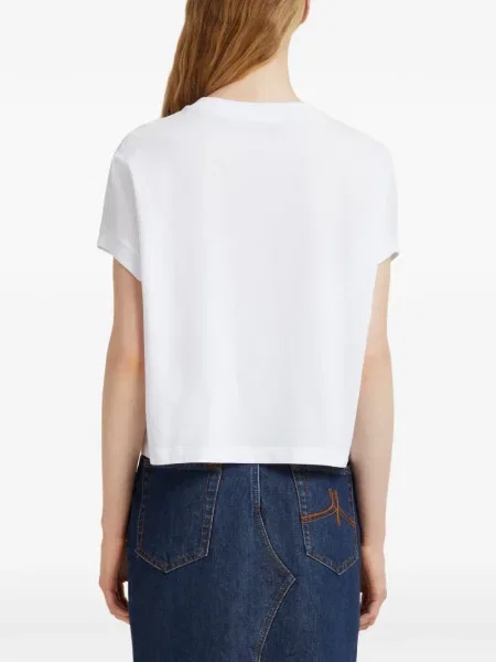 Tricou Marni cu imagine alb
