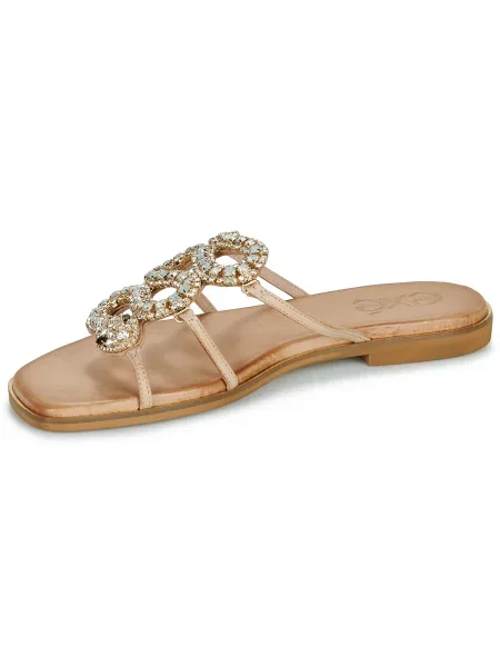 Pantofi Exé Shoes din piele bej